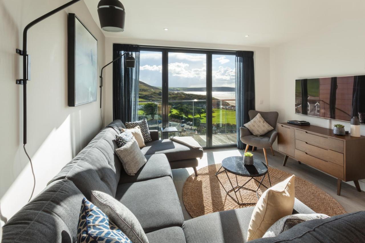 2 Woolacombe West - Luxury Apartment At Byron Woolacombe, Only 4 Minute Walk To Woolacombe Beach! Eksteriør billede